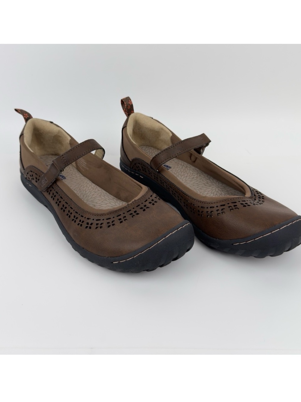 JBU by Jambu Dalton Mary Jane Shoes Brown Women's 11M Memory Foam